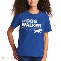 Dog Walker Gift Kids T-Shirt thumb 2