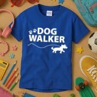 Dog Walker Gift Kids T-Shirt thumb 3