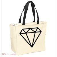 Diamond White Graphic Cool White Tote Bag thumb 2