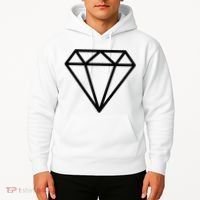 Diamond White Graphic Cool White Hoodie thumb 2