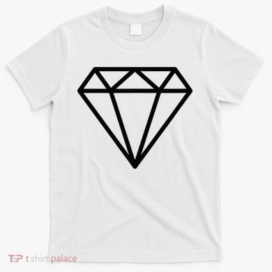Diamond White Graphic Cool White T-Shirt
