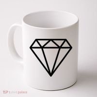 Diamond White Graphic Cool White Coffee Mug thumb 0
