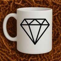 Diamond White Graphic Cool White Coffee Mug thumb 2