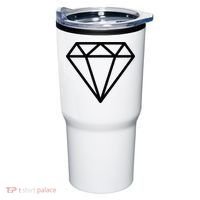 Diamond White Graphic Cool White Tumbler thumb 0