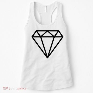Diamond White Graphic Cool White Women's Tank Top