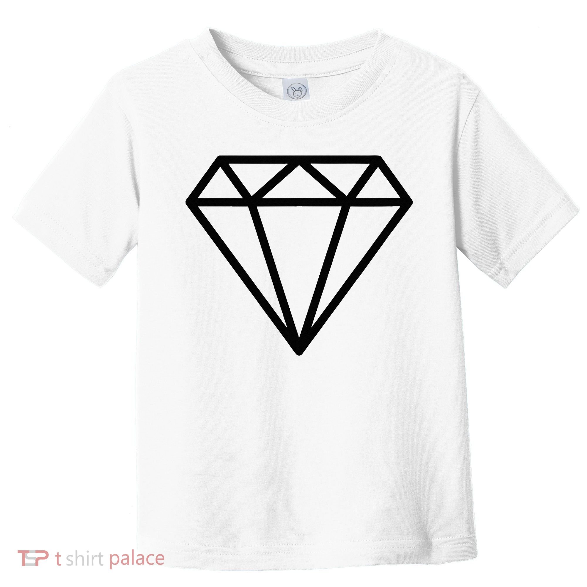 Diamond White Graphic Cool White Toddler T-Shirt