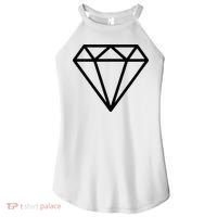 Diamond White Graphic Cool White Women's Perfect Tri Rocker Tank thumb 0