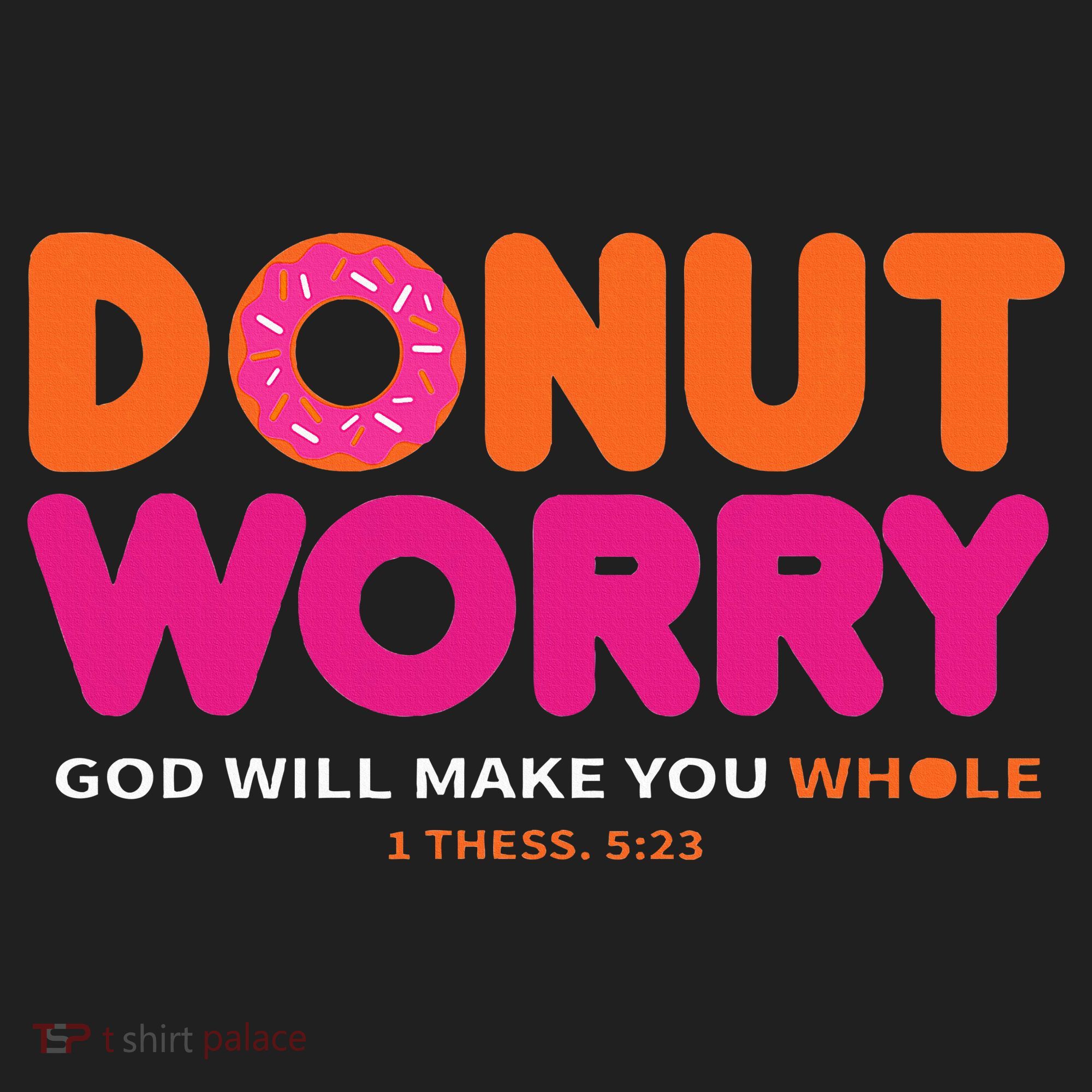 Donut Worry God Will Make You Whole Beanie