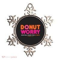 Donut Worry God Will Make You Whole Ornament thumb 0