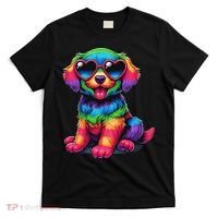 Dog Wearing Glasses Heart Puppy Love Dog T-Shirt thumb 0