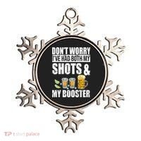 Don't Worry Had Both My Shots And Booster Funny Ornament thumb 0