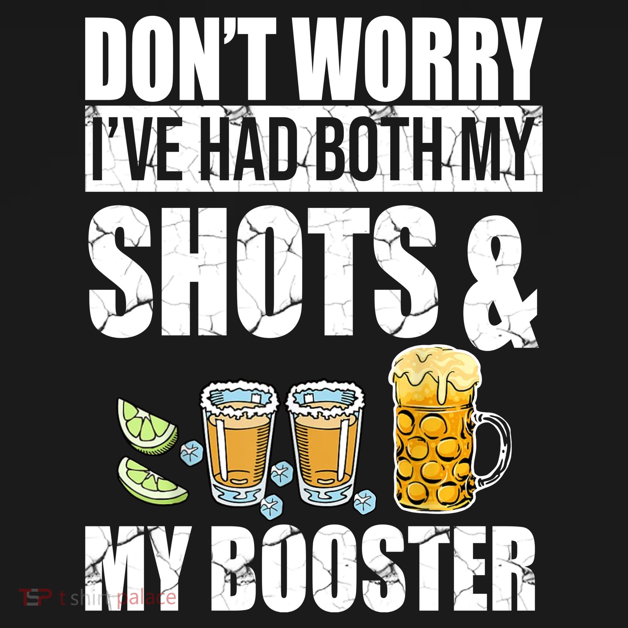 Don't Worry Had Both My Shots And Booster Funny Ornament