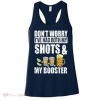 Don't Worry Had Both My Shots And Booster Funny Women's Tank Top thumb 0