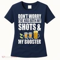 Don't Worry Had Both My Shots And Booster Funny Women's T-Shirt thumb 0