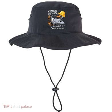 Duck With Hat Quote Graphics Whatever Life Throws At You Duck And Let It Hit Someone Else Bucket Hat