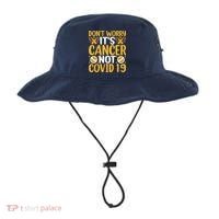 Don't Worry It's Cancer Not Covid 19 Breast Cancer Bucket Hat thumb 0
