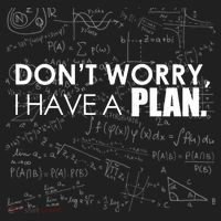 Don't Worry I Have A Plan Funny Math Joke Sarcasm Beanie thumb 2