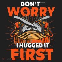 Dont Worry I Hugged It First Funny Arborist Gift Lumberjack Kids Plaid Pajama Set thumb 2