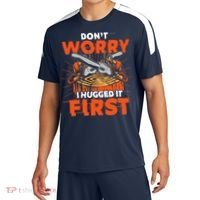 Dont Worry I Hugged It First Funny Arborist Gift Lumberjack Sport-Tek Competitor United Soccer Jersey thumb 0