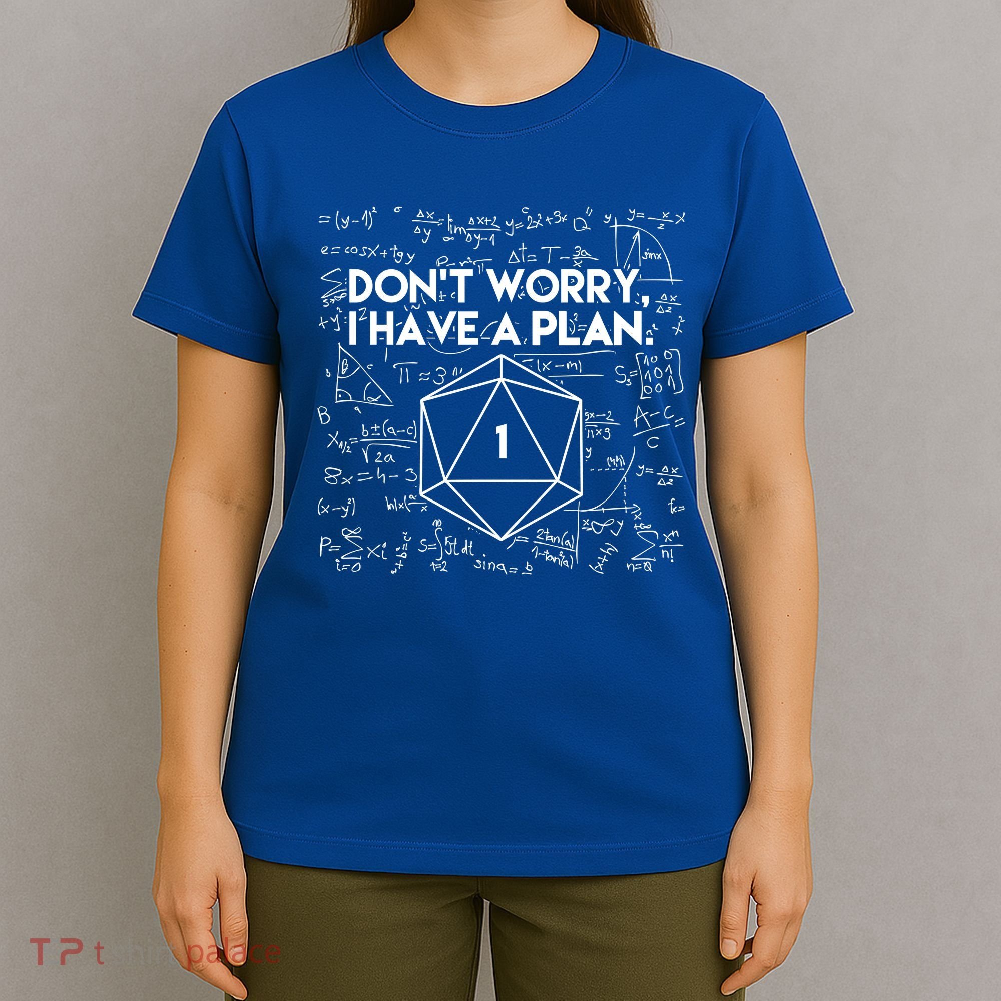 Dont Worry I Have A Plan Funny Critical Fail T-Shirt