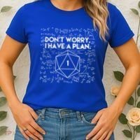 Dont Worry I Have A Plan Funny Critical Fail Women's T-Shirt thumb 2
