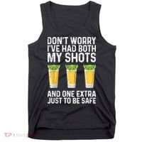 Don't Worry I've Had Both My Shots And One Extra Vaccinated Tank Top thumb 0