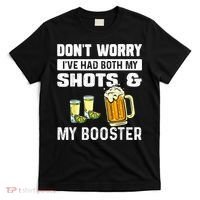 Don't Worry I've Had Both My Shots American Flag 4th of July T-Shirt thumb 0