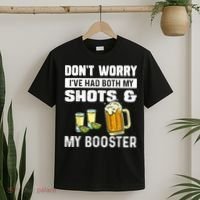 Don't Worry I've Had Both My Shots American Flag 4th of July T-Shirt thumb 2