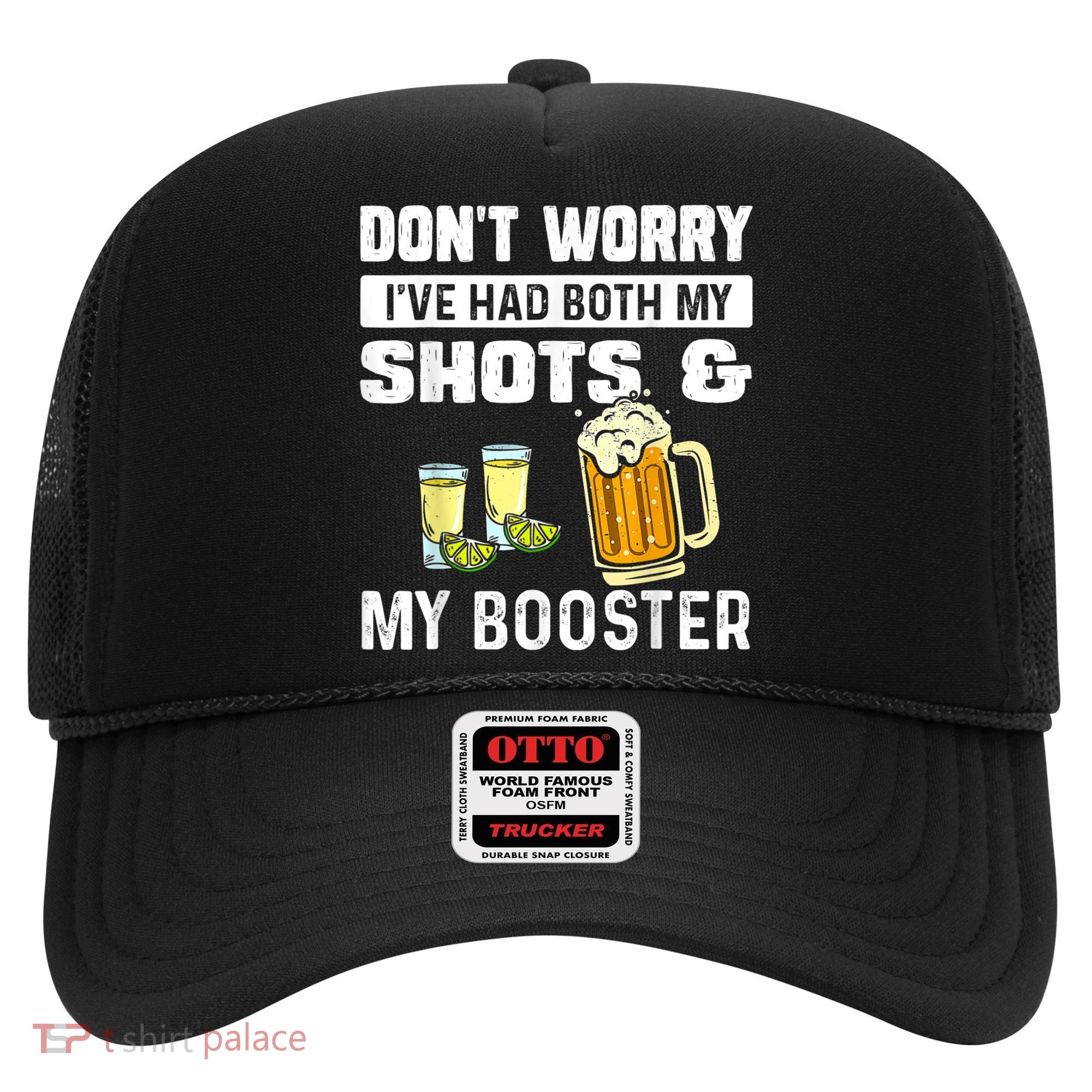 Don't Worry I've Had Both My Shots American Flag 4th of July Hat