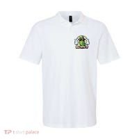 Dill With It Funny Pickle Vegetable Pun Polo thumb 0
