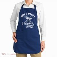Don't Worry I Hugged It First Lumberjack Chainsaw Apron thumb 2