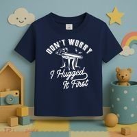 Don't Worry I Hugged It First Lumberjack Chainsaw Toddler T-Shirt thumb 3