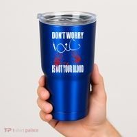 Don't Worry Is Not Your Blood Halloween Nurse Gift Tumbler thumb 2