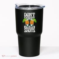 Don't Worry I Had Both My Shots Funny Tequila Drinking Tumbler thumb 0