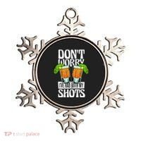 Don't Worry I Had Both My Shots Funny Tequila Drinking Ornament thumb 0
