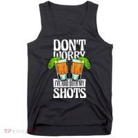 Don't Worry I Had Both My Shots Funny Tequila Drinking Tank Top thumb 0