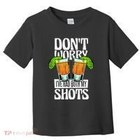 Don't Worry I Had Both My Shots Funny Tequila Drinking Toddler T-Shirt thumb 0