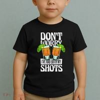 Don't Worry I Had Both My Shots Funny Tequila Drinking Toddler T-Shirt thumb 2