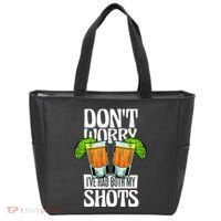 Don't Worry I Had Both My Shots Funny Tequila Drinking Tote Bag thumb 0