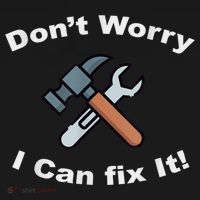Don't Worry I Can Fix It! Funny Mechanic Ts Ornament thumb 1