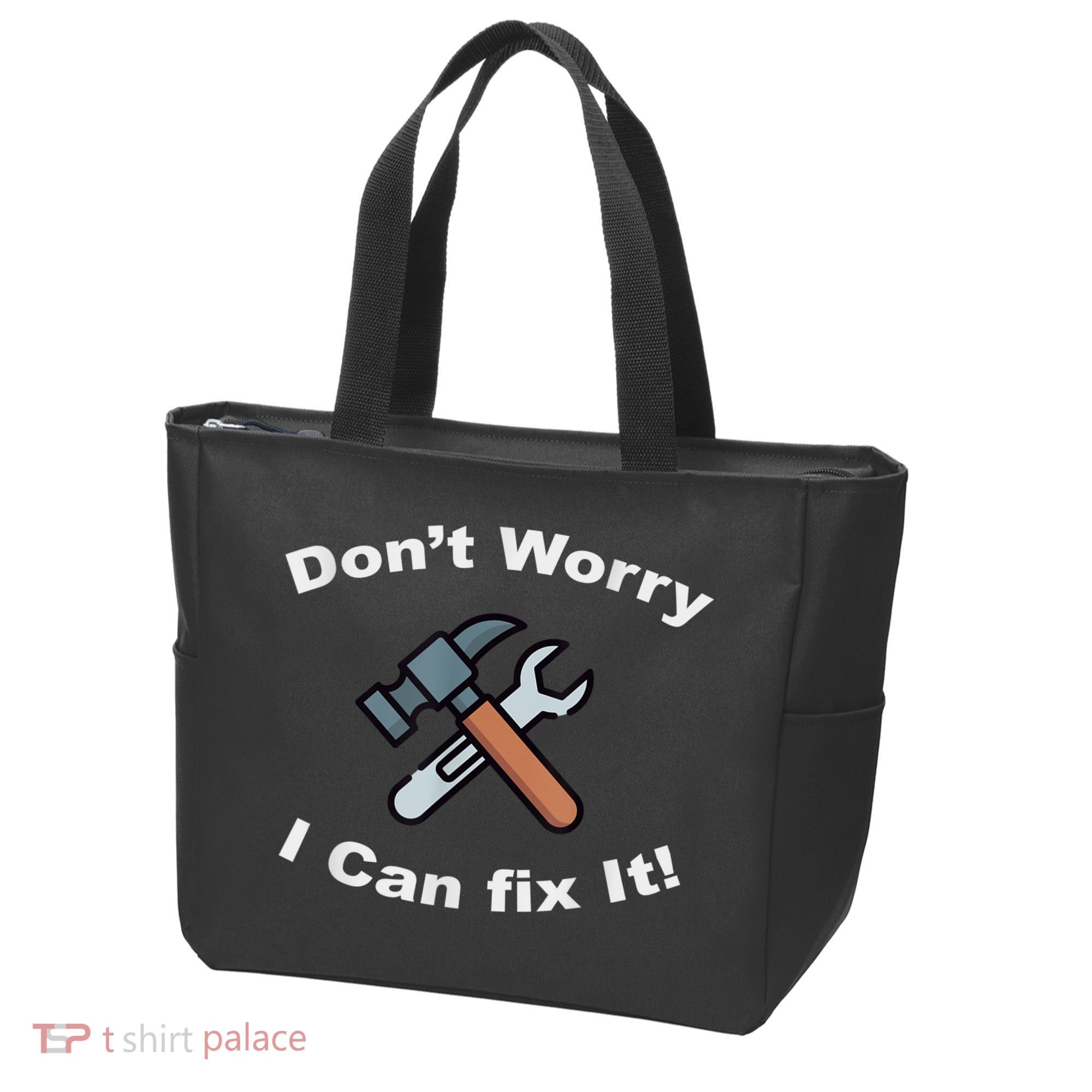 Don't Worry I Can Fix It! Funny Mechanic Ts Tote Bag