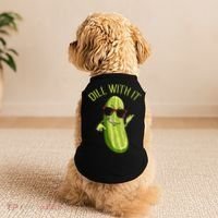 Dill With It Dill Pickle Dill Pickles Dill With It Doggie Tank thumb 2
