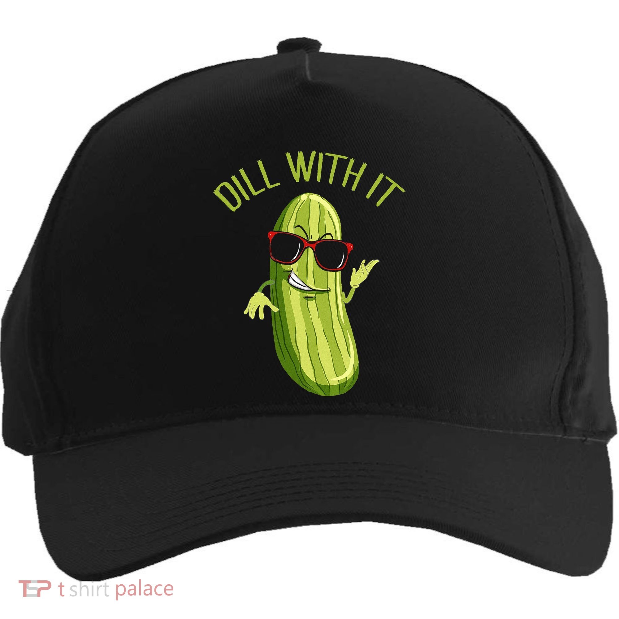 Dill With It Dill Pickle Dill Pickles Dill With It Five-Panel Snapback Cap