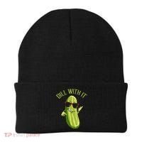 Dill With It Dill Pickle Dill Pickles Dill With It Beanie thumb 0