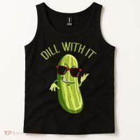 Dill With It Dill Pickle Dill Pickles Dill With It Tank Top thumb 2