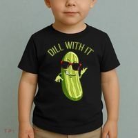 Dill With It Dill Pickle Dill Pickles Dill With It Toddler T-Shirt thumb 2