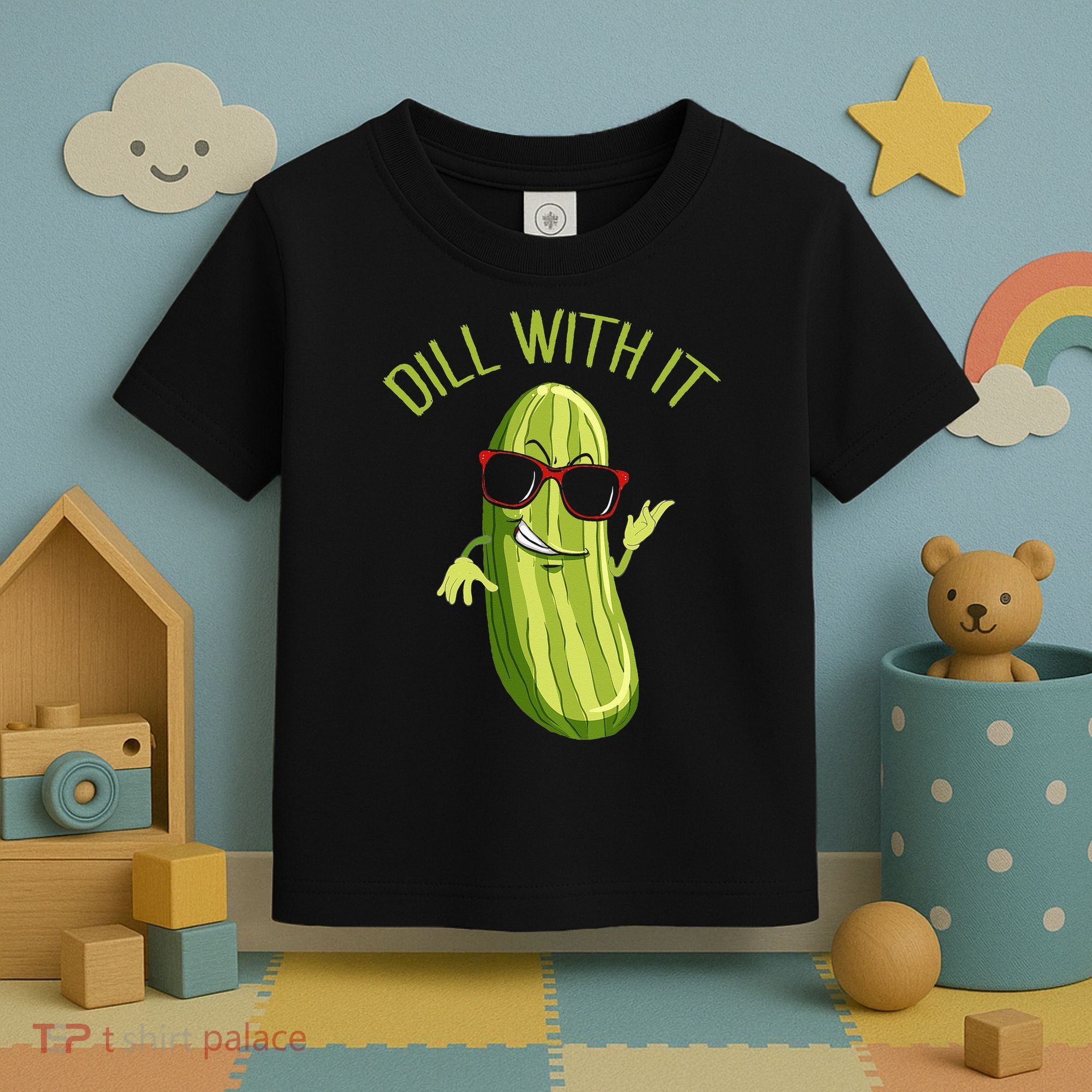 Dill With It Dill Pickle Dill Pickles Dill With It Toddler T-Shirt