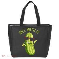 Dill With It Dill Pickle Dill Pickles Dill With It Tote Bag thumb 0