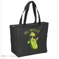Dill With It Dill Pickle Dill Pickles Dill With It Tote Bag thumb 2