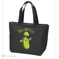 Dill With It Dill Pickle Dill Pickles Dill With It Tote Bag thumb 3